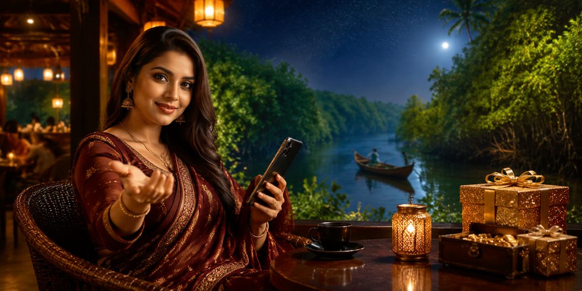 সুন্দরবনের পটভূমিতে ভিআইপি বোনাস সহ স্পোর্টস বেটিং উপভোগ করছেন একজন